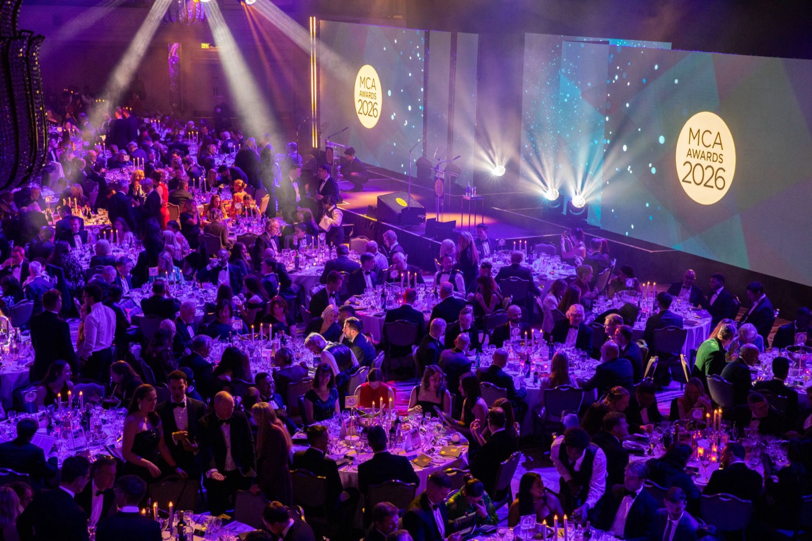 The MCA Awards 2026 ceremony hall