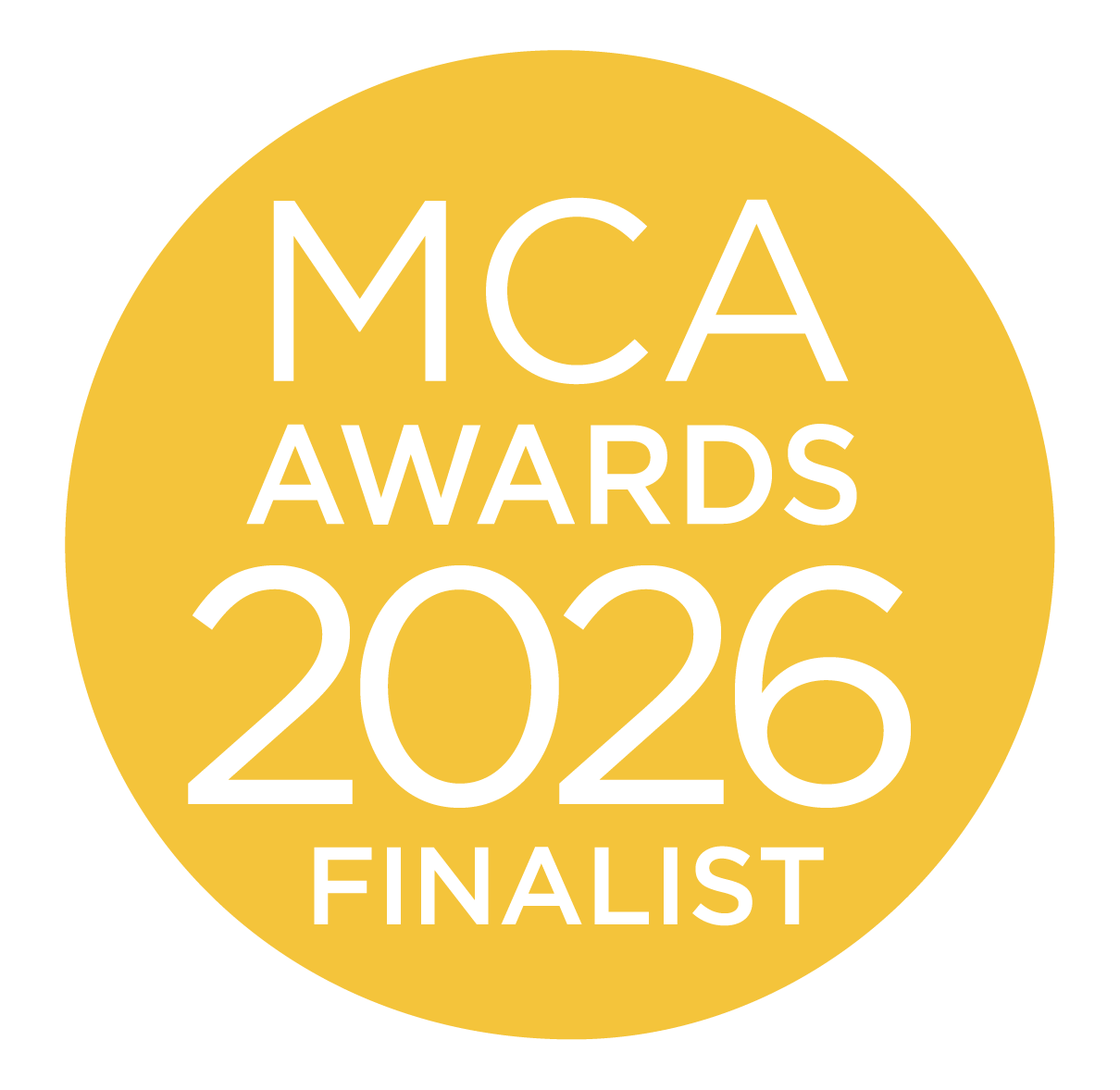 MCA Awards 2026 Finalist