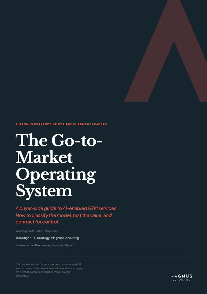 The GTM Operating System Buyer's Guide cover