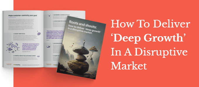 A blog archive featuring insights on delivering growth in a disruptive market.