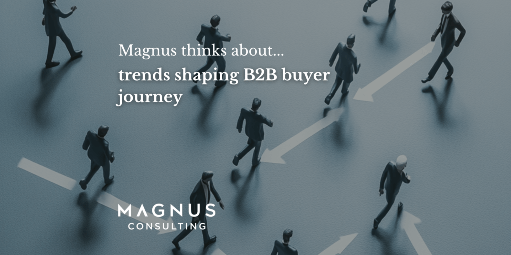 Magnus Thinks about B2B buyer journey